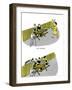 Hazel Cartoon-Ted Key-Framed Giclee Print