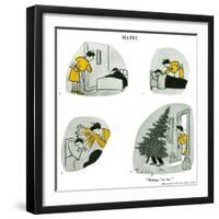 Hazel Cartoon-Ted Key-Framed Giclee Print