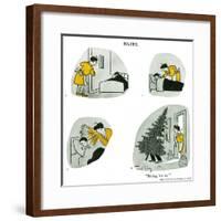 Hazel Cartoon-Ted Key-Framed Giclee Print