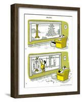 Hazel Cartoon-Ted Key-Framed Giclee Print