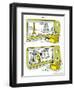 Hazel Cartoon-Ted Key-Framed Giclee Print