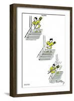 Hazel Cartoon-Ted Key-Framed Giclee Print