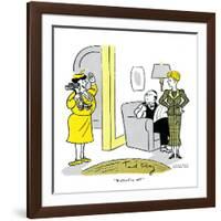 Hazel Cartoon-Ted Key-Framed Giclee Print