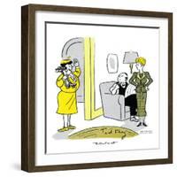 Hazel Cartoon-Ted Key-Framed Giclee Print