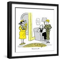 Hazel Cartoon-Ted Key-Framed Giclee Print