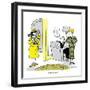 Hazel Cartoon-Ted Key-Framed Giclee Print