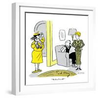 Hazel Cartoon-Ted Key-Framed Giclee Print