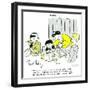 Hazel Cartoon-Ted Key-Framed Giclee Print