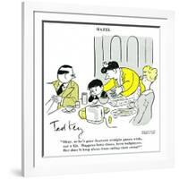 Hazel Cartoon-Ted Key-Framed Giclee Print