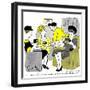 Hazel Cartoon-Ted Key-Framed Giclee Print