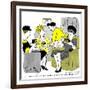 Hazel Cartoon-Ted Key-Framed Giclee Print