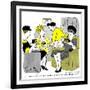 Hazel Cartoon-Ted Key-Framed Giclee Print