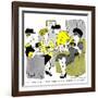 Hazel Cartoon-Ted Key-Framed Giclee Print