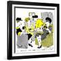 Hazel Cartoon-Ted Key-Framed Giclee Print