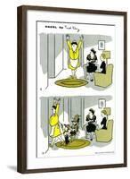 Hazel Cartoon-Ted Key-Framed Giclee Print