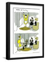 Hazel Cartoon-Ted Key-Framed Giclee Print