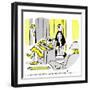 Hazel Cartoon-Ted Key-Framed Giclee Print