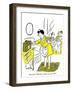 Hazel Cartoon-Ted Key-Framed Giclee Print