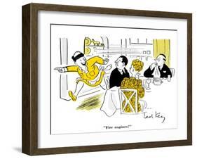 Hazel Cartoon-Ted Key-Framed Giclee Print