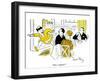 Hazel Cartoon-Ted Key-Framed Giclee Print