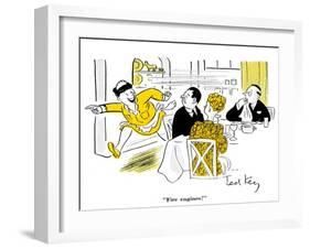 Hazel Cartoon-Ted Key-Framed Giclee Print