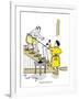 Hazel Cartoon-Ted Key-Framed Giclee Print