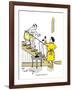 Hazel Cartoon-Ted Key-Framed Giclee Print