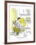 Hazel Cartoon-Ted Key-Framed Giclee Print