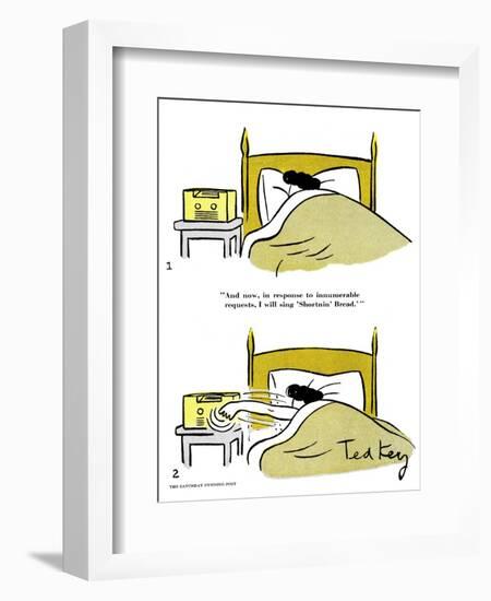 Hazel Cartoon-Ted Key-Framed Giclee Print