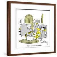 Hazel Cartoon-Ted Key-Framed Giclee Print