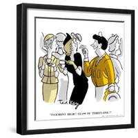 Hazel Cartoon-Ted Key-Framed Giclee Print