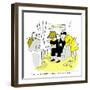 Hazel Cartoon-Ted Key-Framed Giclee Print