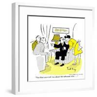 Hazel Cartoon-Ted Key-Framed Giclee Print