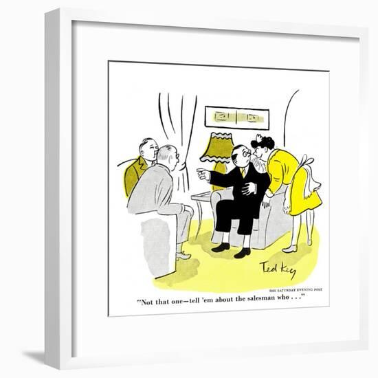 Hazel Cartoon-Ted Key-Framed Giclee Print