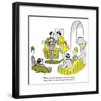 Hazel Cartoon-Ted Key-Framed Giclee Print