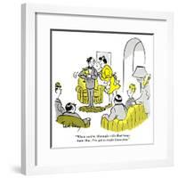 Hazel Cartoon-Ted Key-Framed Giclee Print