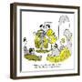 Hazel Cartoon-Ted Key-Framed Giclee Print