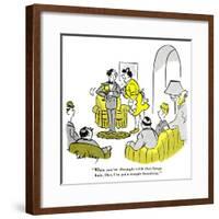 Hazel Cartoon-Ted Key-Framed Giclee Print