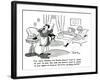 Hazel Cartoon-Ted Key-Framed Giclee Print