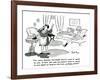 Hazel Cartoon-Ted Key-Framed Giclee Print