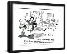 Hazel Cartoon-Ted Key-Framed Giclee Print