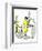 Hazel Cartoon-Ted Key-Framed Giclee Print