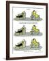 Hazel Cartoon-Ted Key-Framed Giclee Print