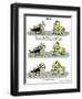 Hazel Cartoon-Ted Key-Framed Giclee Print