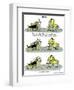 Hazel Cartoon-Ted Key-Framed Giclee Print