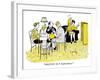 Hazel Cartoon-Ted Key-Framed Giclee Print