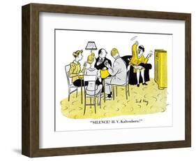 Hazel Cartoon-Ted Key-Framed Giclee Print