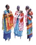 Three Maasai Women-Hazel Soan-Giclee Print