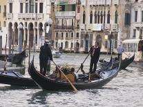 Gondolas on the Grand Canal, Rialto, Venice, UNESCO World Heritage Site, Veneto, Italy, Europe-Hazel Stuart-Photographic Print