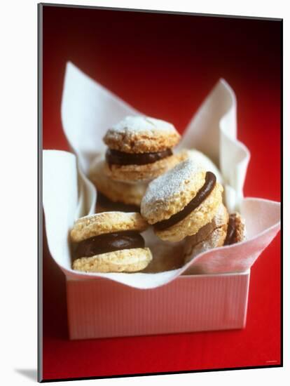 Hazelnut Chocolate Biscuits-Michael Paul-Mounted Photographic Print